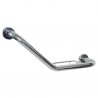 Barra de Seguridad Angular de Acero Inoxidable con Jabonera Metalflu 34005