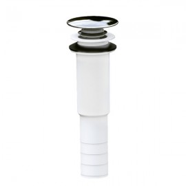 Contra para Lavabo con Rebosadero PVC con Push Zero Fugas 2212A Fleximatic