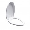 Asiento para WC One Piece Cierre Lento Blanco TPWC 008 Tecnobath