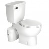 Bomba para Medio Baño SaniAccess 2 + WC Redondo Incluye Asiento Cierre Lento Saniflo