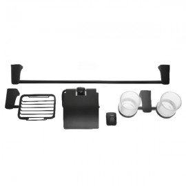 Juego de Accesorios Zinc Negro 5 PZA JAZ9600N