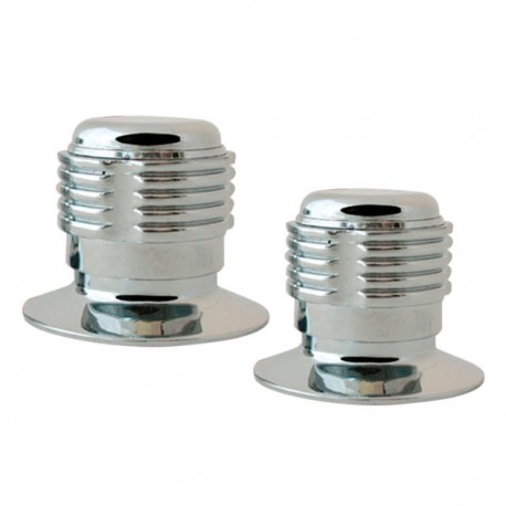 Juego de Manerales Ares con Chapetón Cromo Metalflu 14395