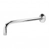 Brazo para Regadera Cromo 40cm Acero Inoxidable P40C