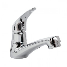 Llave Individual para Lavabo Cuerpo Metálico Vástago ABS Metalflu 04002