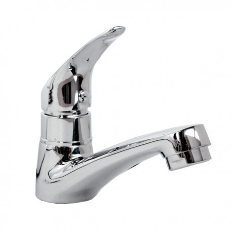 Llave Individual para Lavabo Cuerpo Metálico Vástago ABS Metalflu 04002