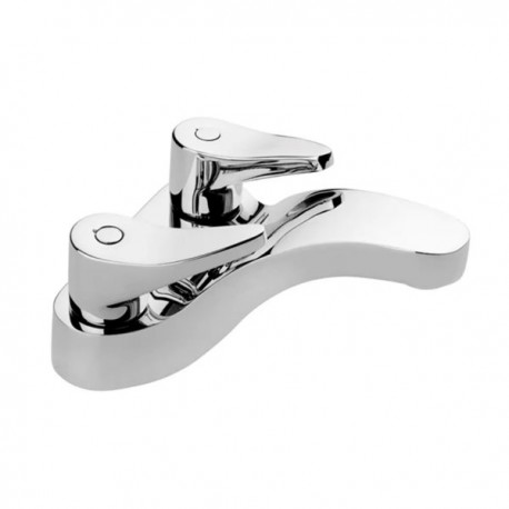 Mezcladora de Lavabo Primma Sin Contra Cromo MI-02-S/C Helvex