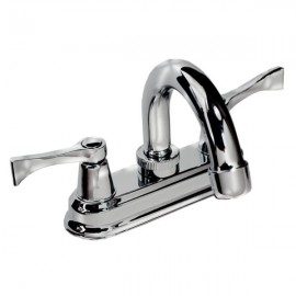 Mezcladora para Lavabo 4? Indra Satín Pulido Metalflu 02644