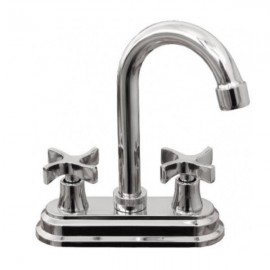 Mezcladora para Lavabo Cromo Turia