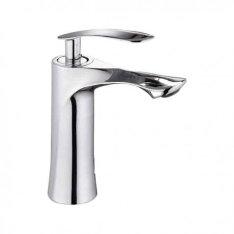 Monomando Lavabo Cromo 16.5 CM MZA052C