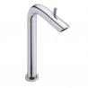 Monomando para Lavabo Alto con Desagüe de Push Bamboo Cromado Helvex E-923