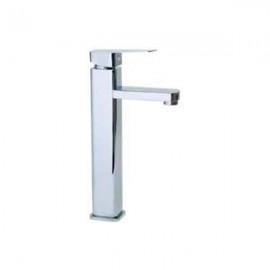 Monomando para Lavabo Alto Cromo Meer MZM4104