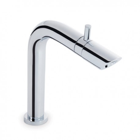 Monomando para Lavabo con Desagüe de Push Bamboo Cromado Helvex E-922