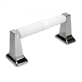 Porta Rollo Sencillo Cromado Metalflu 15225
