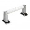 Porta Rollo Sencillo Cromado Metalflu 15225