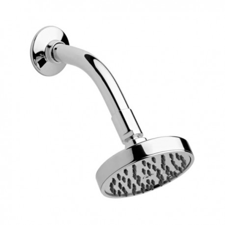 Regadera Chorro Fijo con Brazo y Chapeton Explora H-201 Helvex