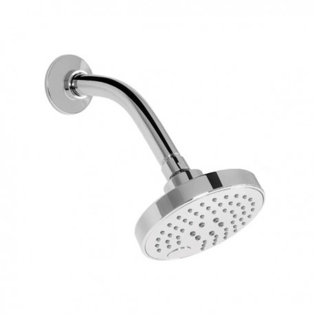 Regadera Multichorro 5?con Brazo y Chapetón H-3300 Helvex