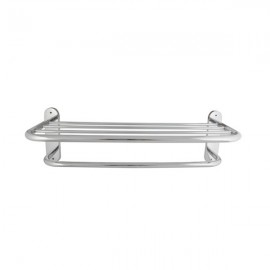 Repisa Toallero 60cm de Acero Inoxidable Metalflu 34004