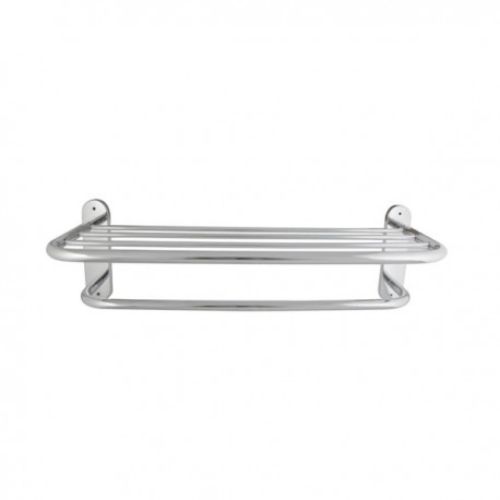 Repisa Toallero 60cm de Acero Inoxidable Metalflu 34004