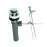 Contra Automática de Polipropileno para Lavabo con anillo de Acero Inoxidable Coflex PH-221